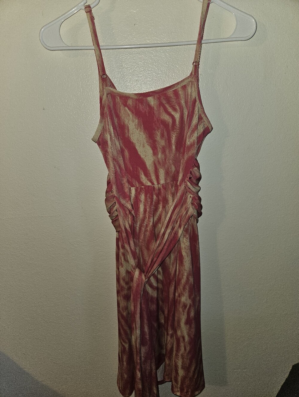 Jennifer Lopez Womans Spaghetti Strap Tie Back Dress Size L - Picture 9 of 12